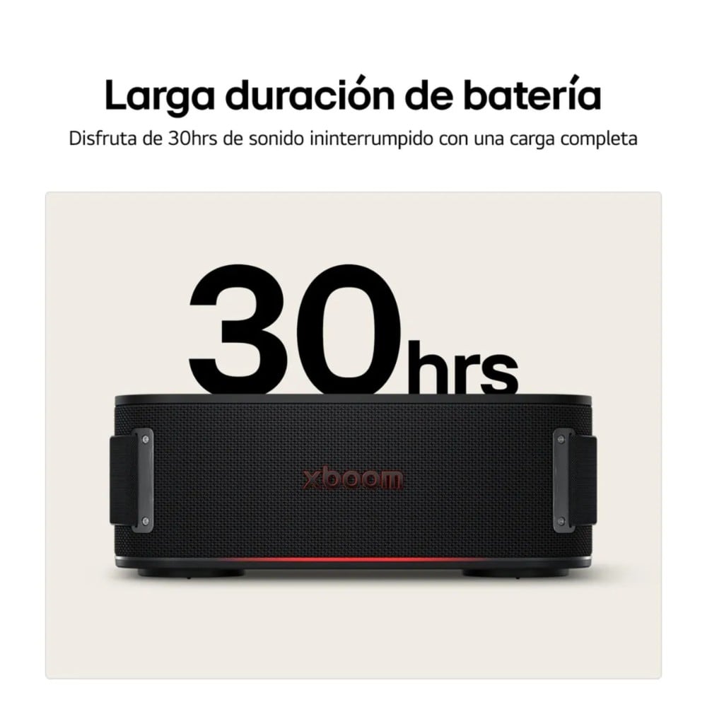 PARLANTE BLUETOOTH LG XBOOM BOUNCE 40W CERTIFICIÓN MILITAR IP67 - 5