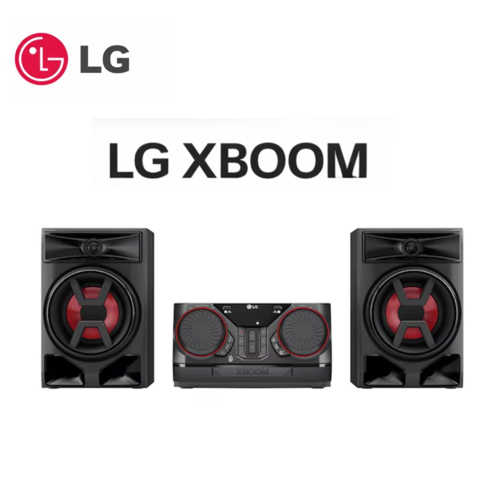 MINICOMPONENTE LG XBOOM CON BLUETOOTH 300W - CK43N - 1