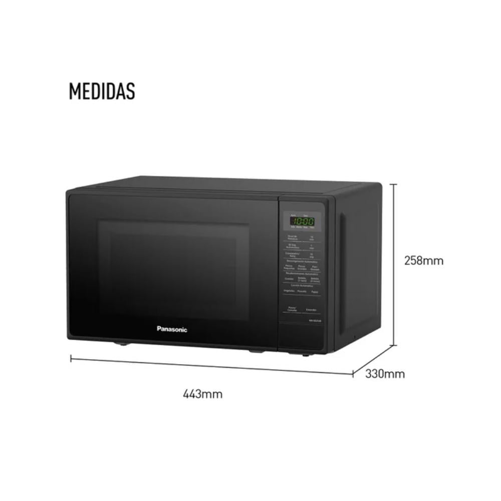 HORNO MICROONDAS PANASONIC 20L - SB25JBRPK - 2