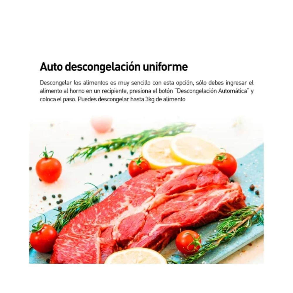 HORNO MICROONDAS PANASONIC 20L - SB25JBRPK - 5