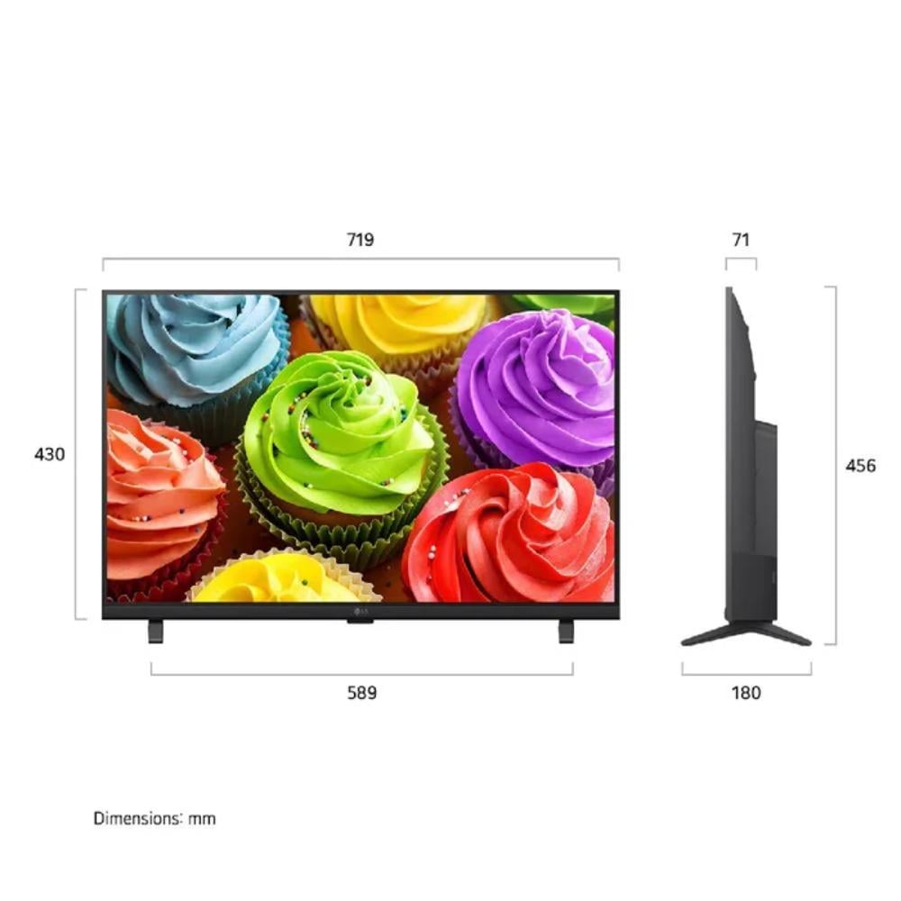 TELEVISOR LG 32” HD AI SMART TV 32LB650BPSA - 2026 - 2