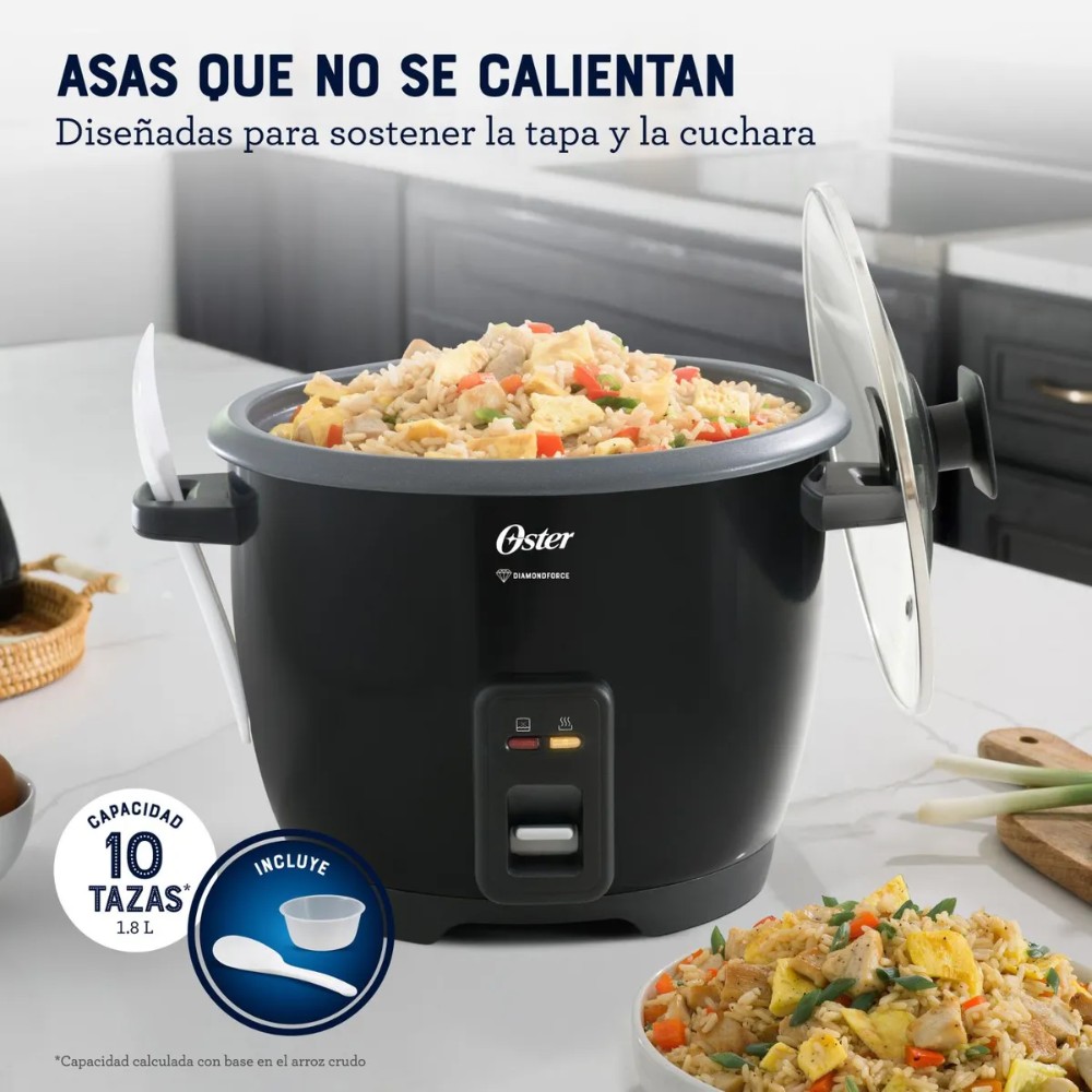 OLLA ARROCERA OSTER CKSTRCB10DFBLK 1.8LT - NEGRO - 2