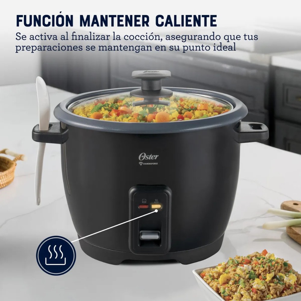 OLLA ARROCERA OSTER CKSTRCB10DFBLK 1.8LT - NEGRO - 3