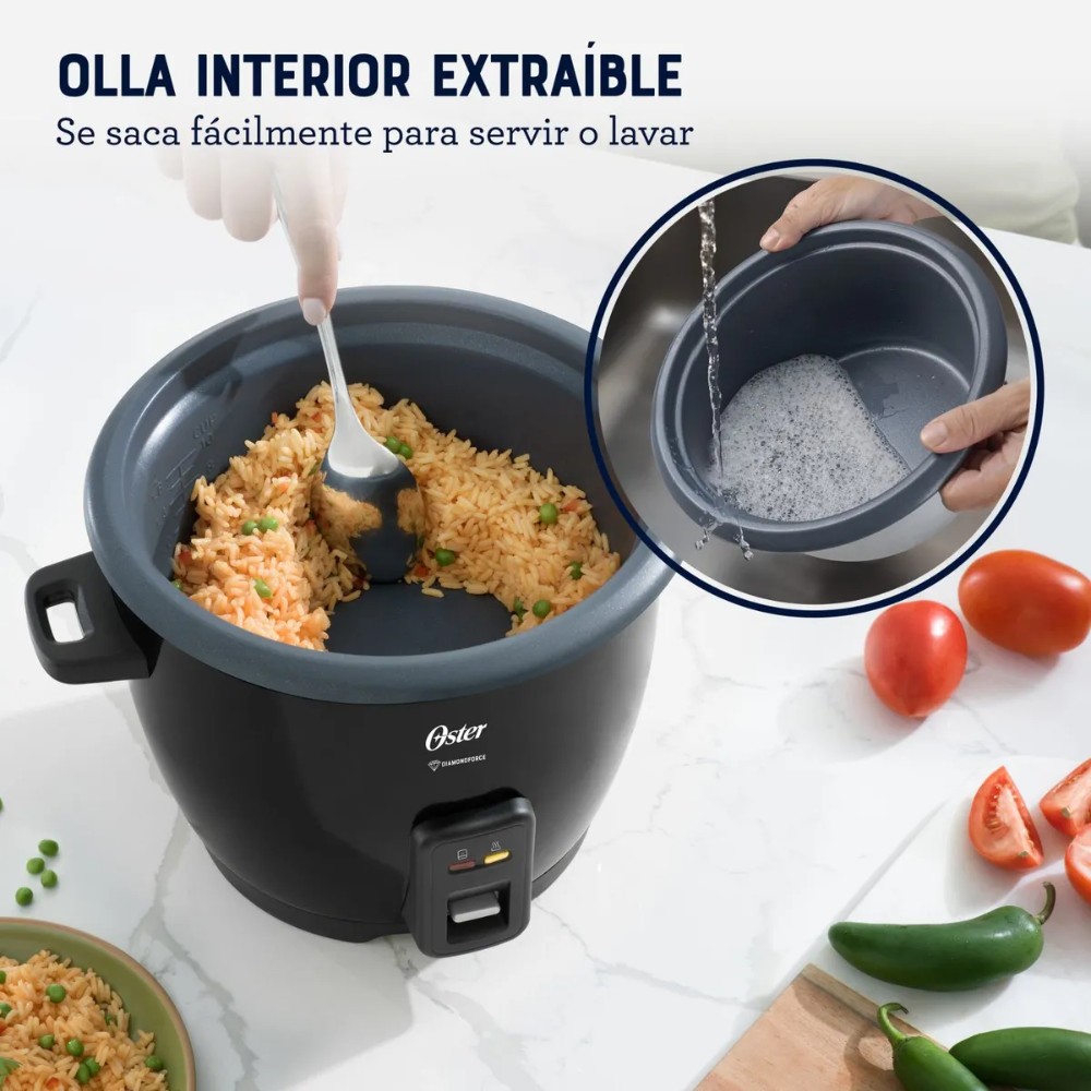 OLLA ARROCERA OSTER CKSTRCB10DFBLK 1.8LT - NEGRO - 5