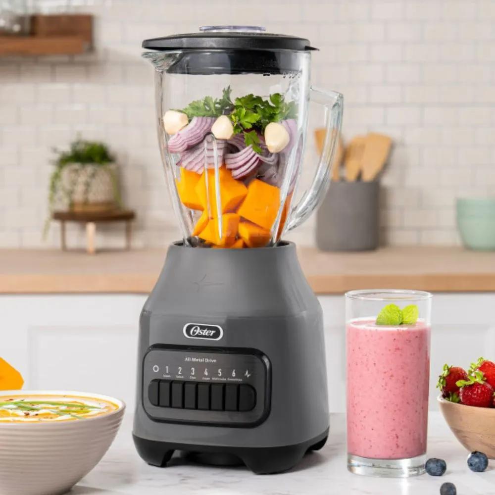 LICUADORA OSTER BLSTPEG-GPB 1.5L SILVER 6 VELOCIDADES MÁS PULSO - 2