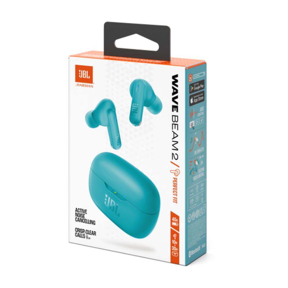 AUDÍFONOS BLUETOOTH JBL WAVE BEAM 2 - BLUE - 6
