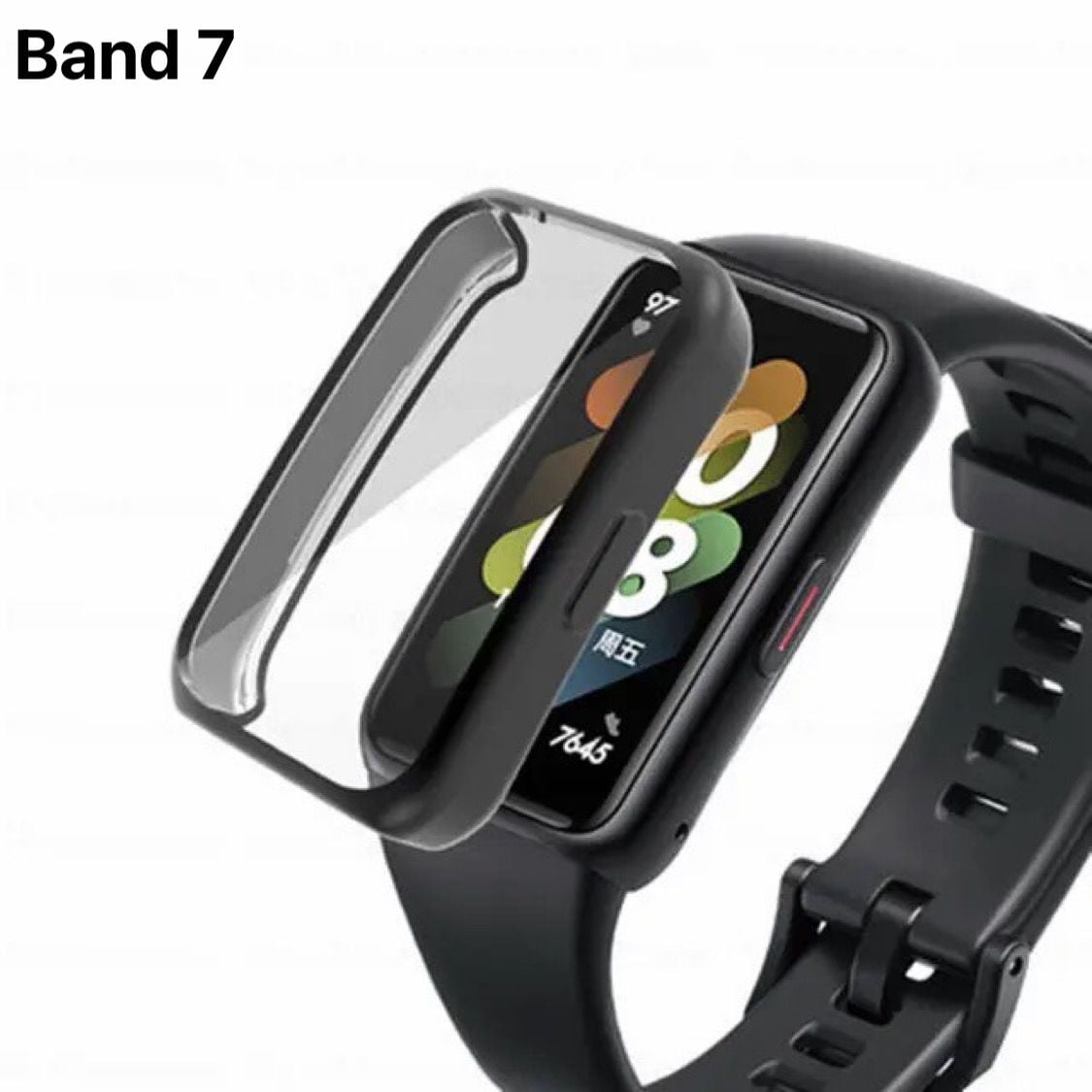 CASE PROTECTOR DE PANTALLA HUAWEI BAND 7 - 1