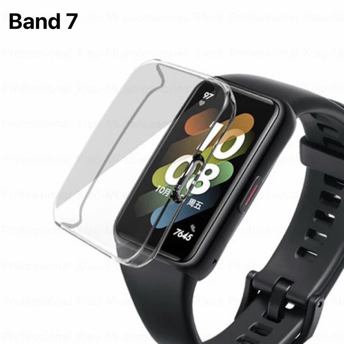 CASE PROTECTOR DE PANTALLA HUAWEI BAND 7 - 1