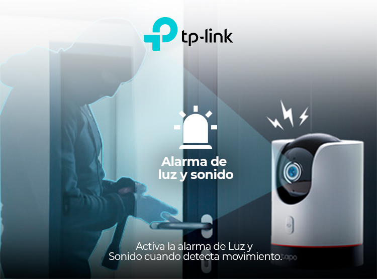 CÁMARA SEGURIDAD TP-LINK TAPOC225 WI FI 360º INTERIORES CON RESOLUCIÒN 2K TAPO C225 HASTA 512 GB - 2