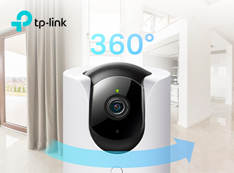 CÁMARA SEGURIDAD TP-LINK TAPOC225 WI FI 360º INTERIORES CON RESOLUCIÒN 2K TAPO C225 HASTA 512 GB - 4