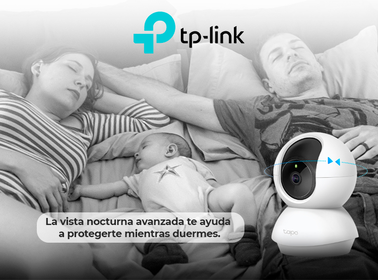 CÁMARA SEGURIDAD TP-LINK WI FI 360º INTERIORES CON RESOLUCIÒN 2K TAPO C210 + MICRO SD 128 GB HASTA 512 GB - 2