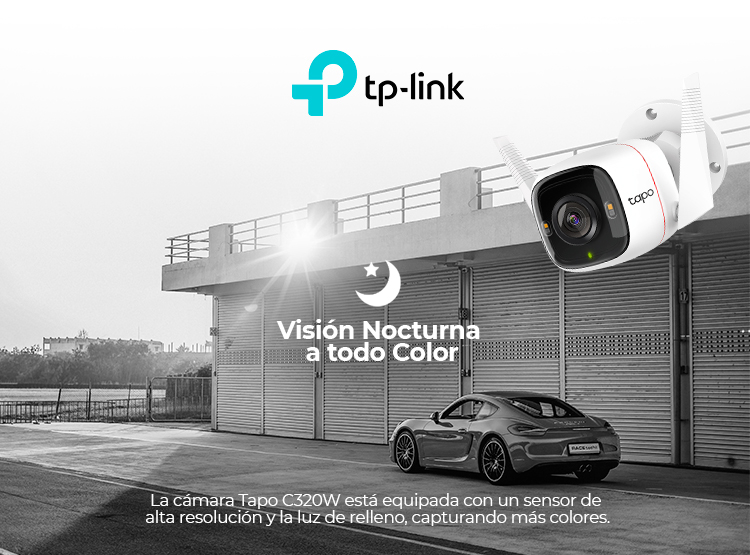 CÁMARA DE SEGURIDAD WI-FI IDEAL PARA EXTERIORES DE RESOLUCIÒN 2K TAPO C320WS - TP-LINK - 3