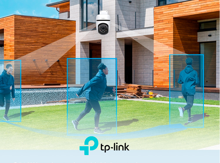 CÁMARA DE SEGURIDAD WI-FI DE 360º PARA EXTERIORES CON RESOLUCIÒN 2K TAPO C510W TP-LINK + MICRO SD 128GB - 3