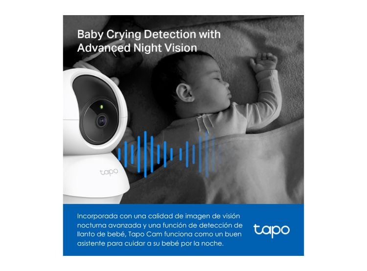 CÁMARA SEGURIDAD TAPO C200 WIFI FULL HD + MICRO SD128GB - 5