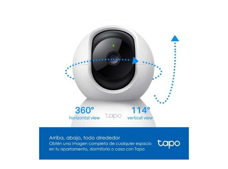 CÁMARA SEGURIDAD TAPO C200 WIFI FULL HD + MICRO SD64GB - 4