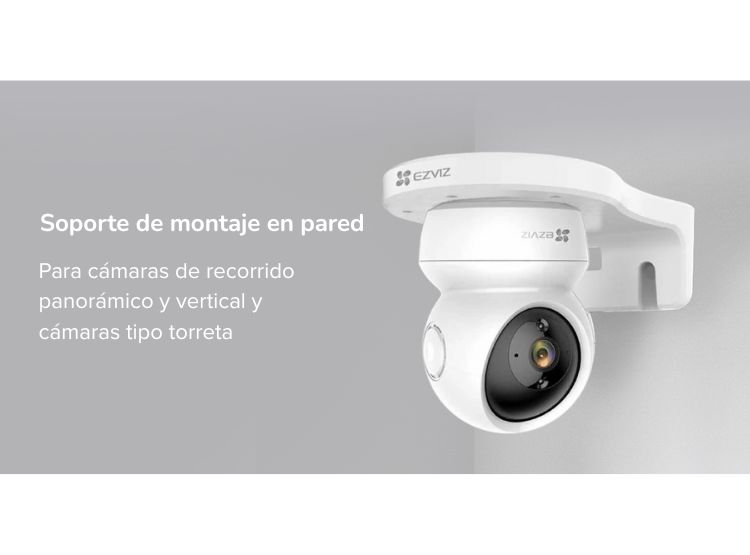 CÁMARA DE SEGURIDAD WIFI H6C 2K 3MP + SOPORTE DE MONTAJE + MICRO SD 64GB PARA INTERIORES EZVIZ - 5