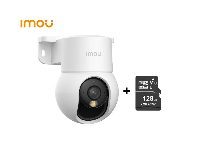 CÁMARA SEGURIDAD WI-FI IMOU RANGER MINI 2K 3MP + MICRO SD 128GB 360° NOCHE COLOR INTERIOR - 1