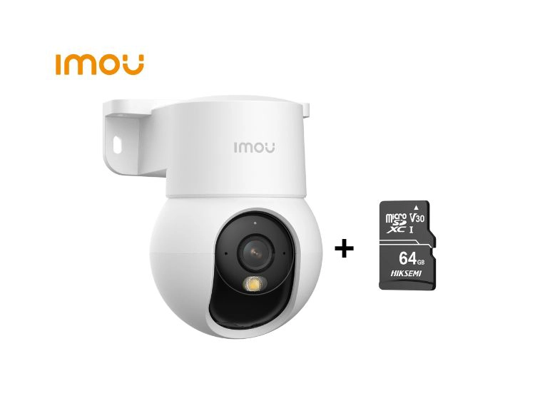 CÁMARA SEGURIDAD WI-FI IMOU RANGER MINI 2K 3MP + MICRO SD 64GB 360° NOCHE COLOR INTERIOR - 1