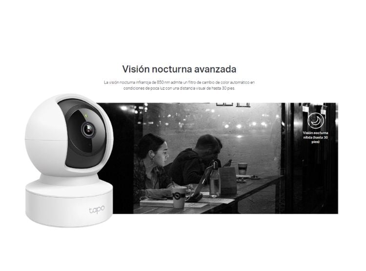 KIT DE 2 CÁMARAS DE SEGURIDAD INTERIOR TAPO C212 2K 3MP PARA INTERIOR HOGAR/OFICINA - 3