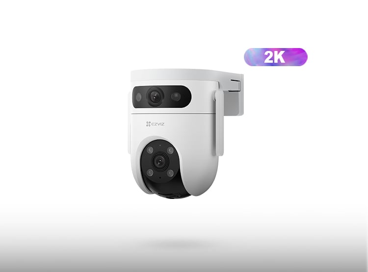 KIT DE 2 CÁMARA DE SEGURIDAD WIFI H9C 2K Y 2K PARA EXTERIORES EZVIZ - 2
