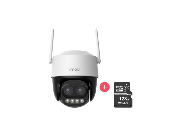 CÁMARA SEGURIDAD CRUISER Z 3K + MICRO SD 128GB EXTERIOR DETECCION INTELIGENTE - 1