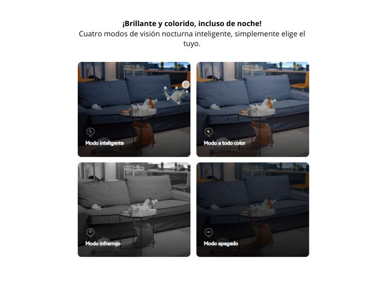 CÁMARA SEGURIDAD RANGER 2 PRO 3MP 2K INTERIOR BOTON DE LLAMADA - 4