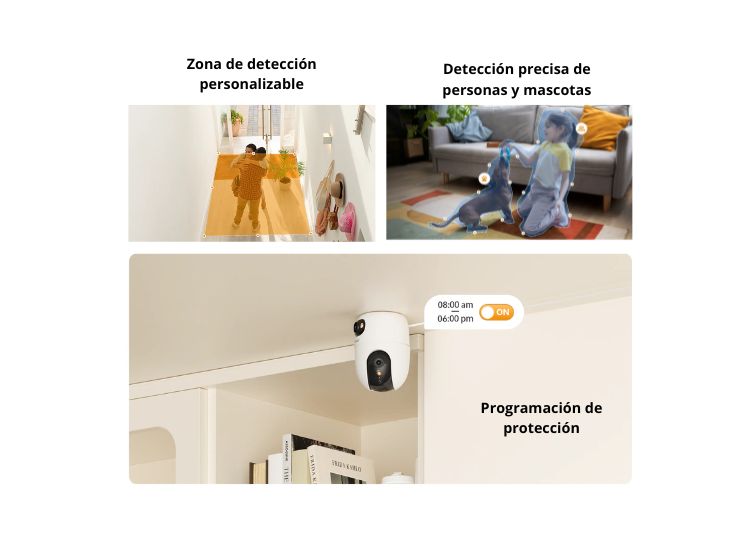 CÁMARA SEGURIDAD RANGER DUAL 10MP + MICRO SD 128GB DOBLE LENTE PAN/TILT - 5