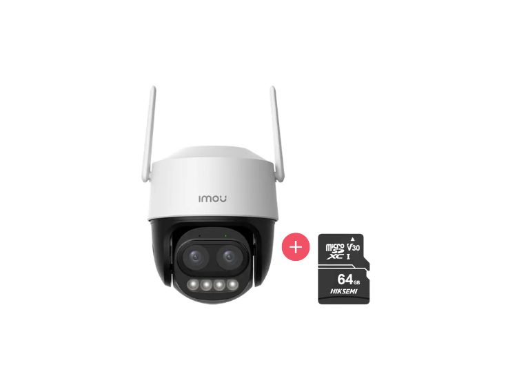CÁMARA SEGURIDAD CRUISER Z 3K + MICRO SD 64GB EXTERIOR DETECCION INTELIGENTE - 1