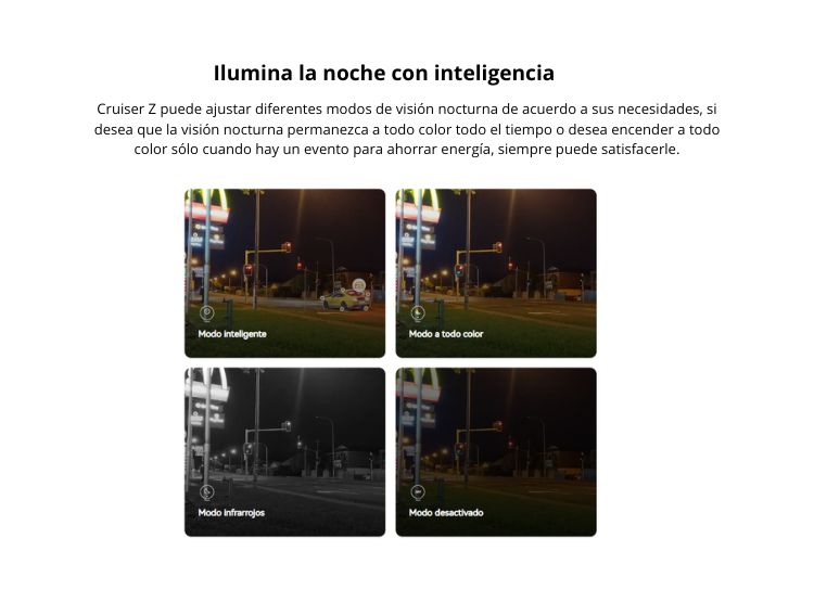 CÁMARA SEGURIDAD CRUISER Z 3K + MICRO SD 64GB EXTERIOR DETECCION INTELIGENTE - 5