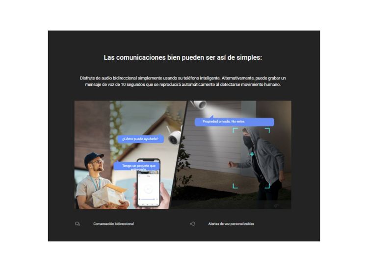 CÁMARA DE SEGURIDAD EZVIZ H3C 3K 5MP + MICRO SD 128GB WIFI PARA EXTERIORES EZVIZ - 3