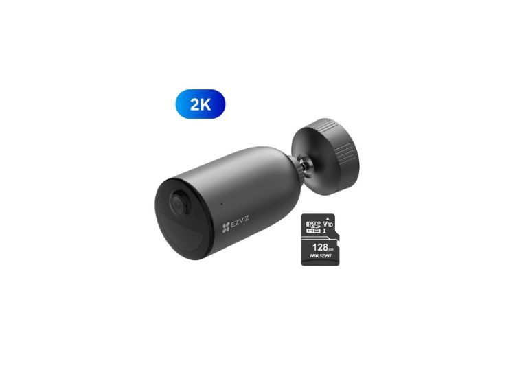 CÁMARA SEGURIDAD EB3 4G 2K + MICRO SD 128GB BATERIA PARA EXTERIOR EZVIZ - 1