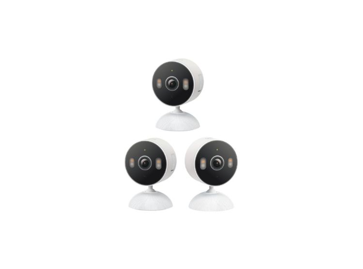 KIT DE 3 CÁMARA SEGURIDAD TAPO C113 2K 3MP INTERIOR DETECCIÓN IA - 1
