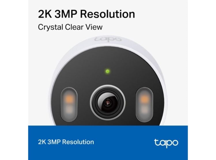 KIT DE 3 CÁMARA SEGURIDAD TAPO C113 2K 3MP INTERIOR DETECCIÓN IA - 4