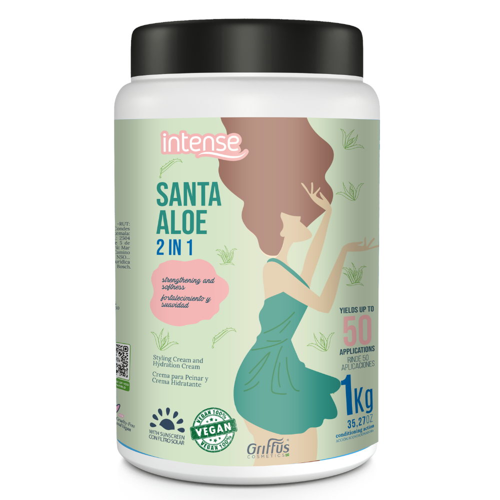 INTENSE CREMA HIDRATANTE SANTA ALOE 2 EN 1 - 1