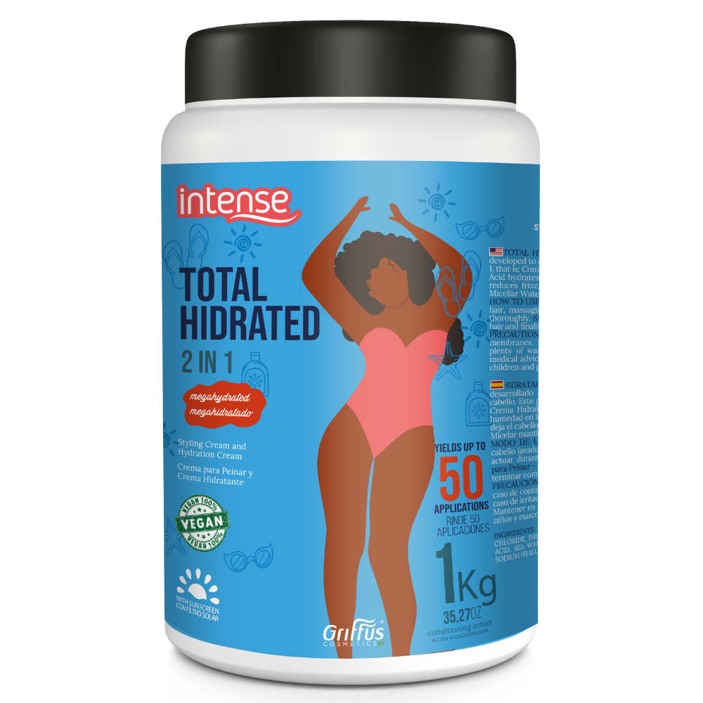 INTENSE CREMA HIDRATANTE TOTAL HYDRATED 2 EN 1 - 1
