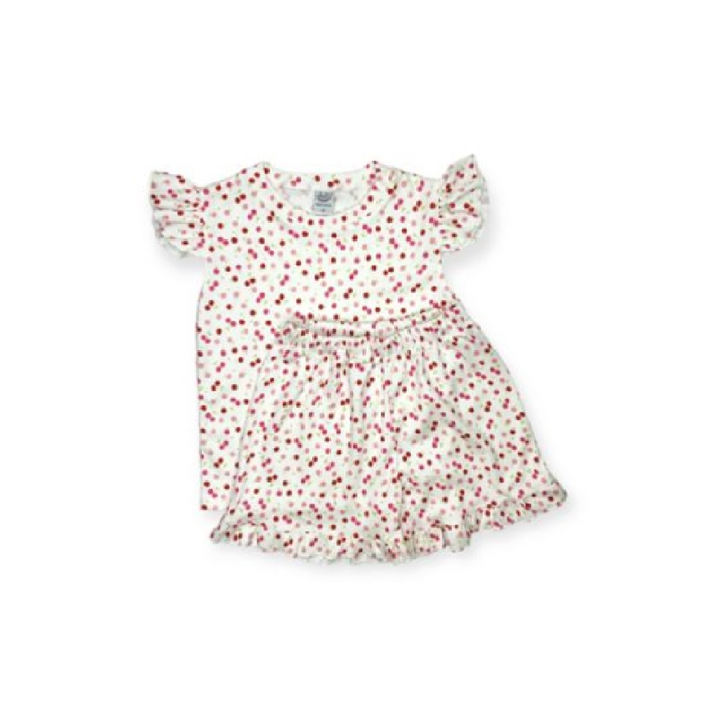 PIJAMA ALGODÓN NIÑA OTTOWARE BLANCO CEREZAS - 1
