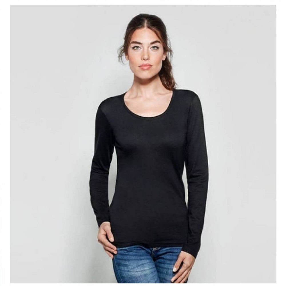 POLO MUJER MANGA LARGA CALENTADOR TÃ©RMICO MICRO POLAR - 2