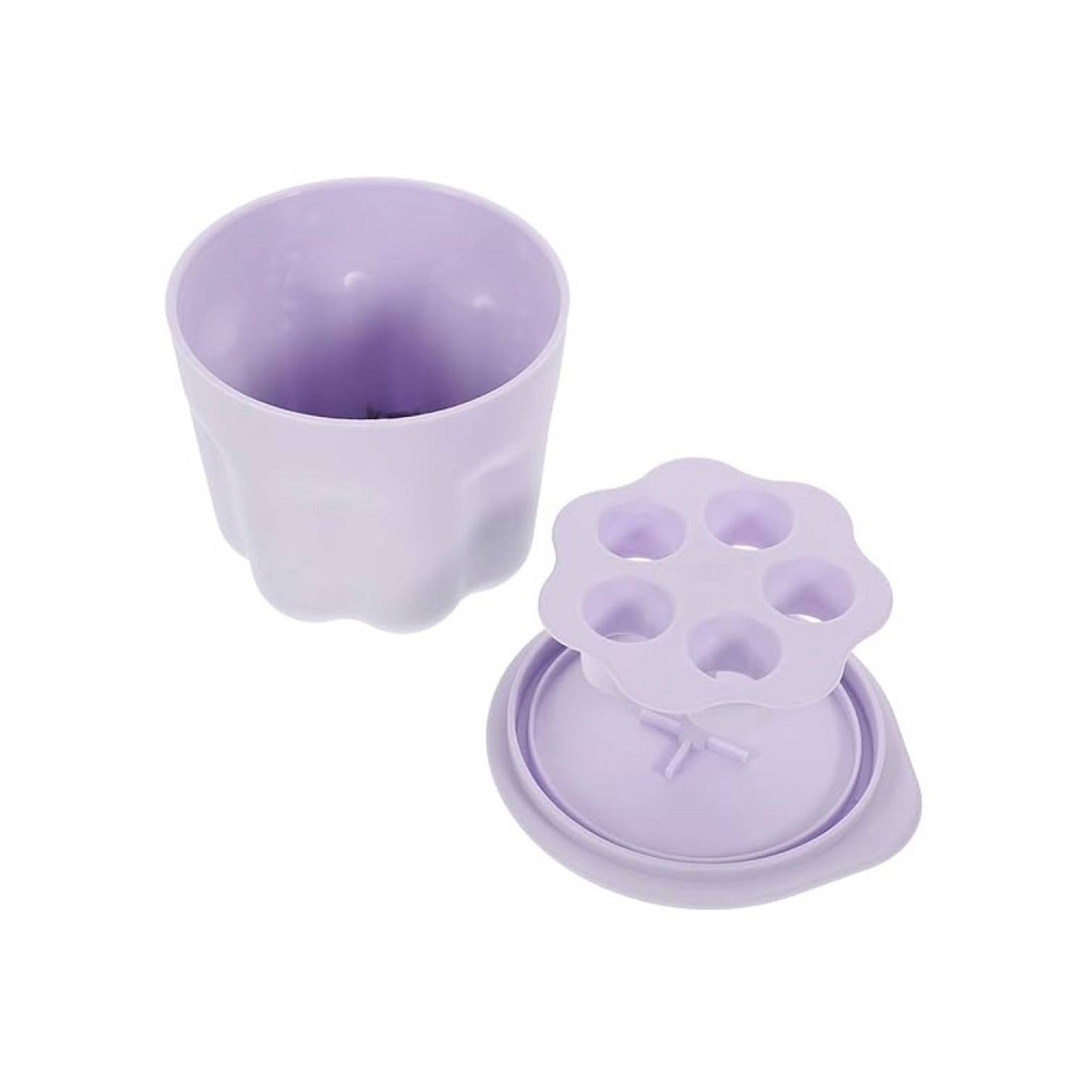 LIMPIADOR DE BROCHAS DE MAQUILLAJE CON SOPORTE - 2