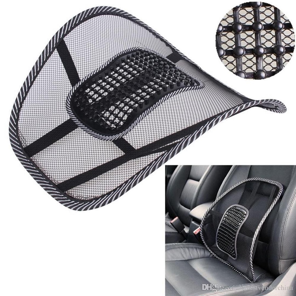 COJÍN LUMBAR DE MALLA PARA ASIENTO DE AUTO - 2