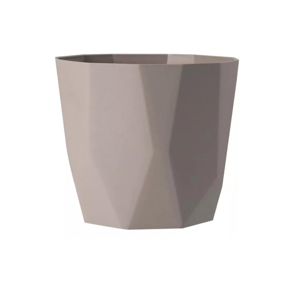 MACETA MINIMALISTA DE PLÁSTICO COLORES VARIADOS - 1
