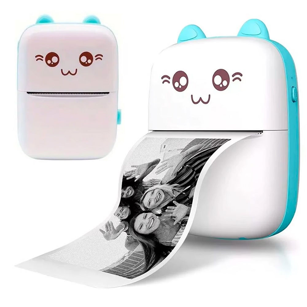IMPRESORA MULTICOLOR MINI PORTATIL NIÑA - 2