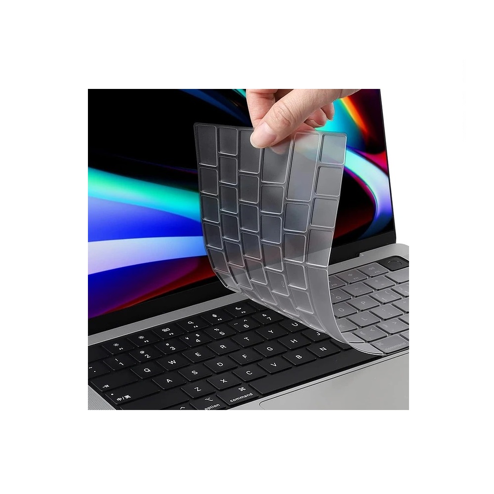 PROTECTOR TRANSPARENTE DE TECLADO DE MACBOOK AIR 13 2017 (A1466) - 1