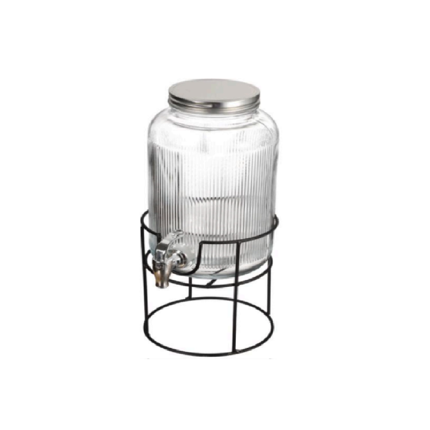 DISPENSADOR DE AGUA DE VIDRIO 4 L + BASE - 2
