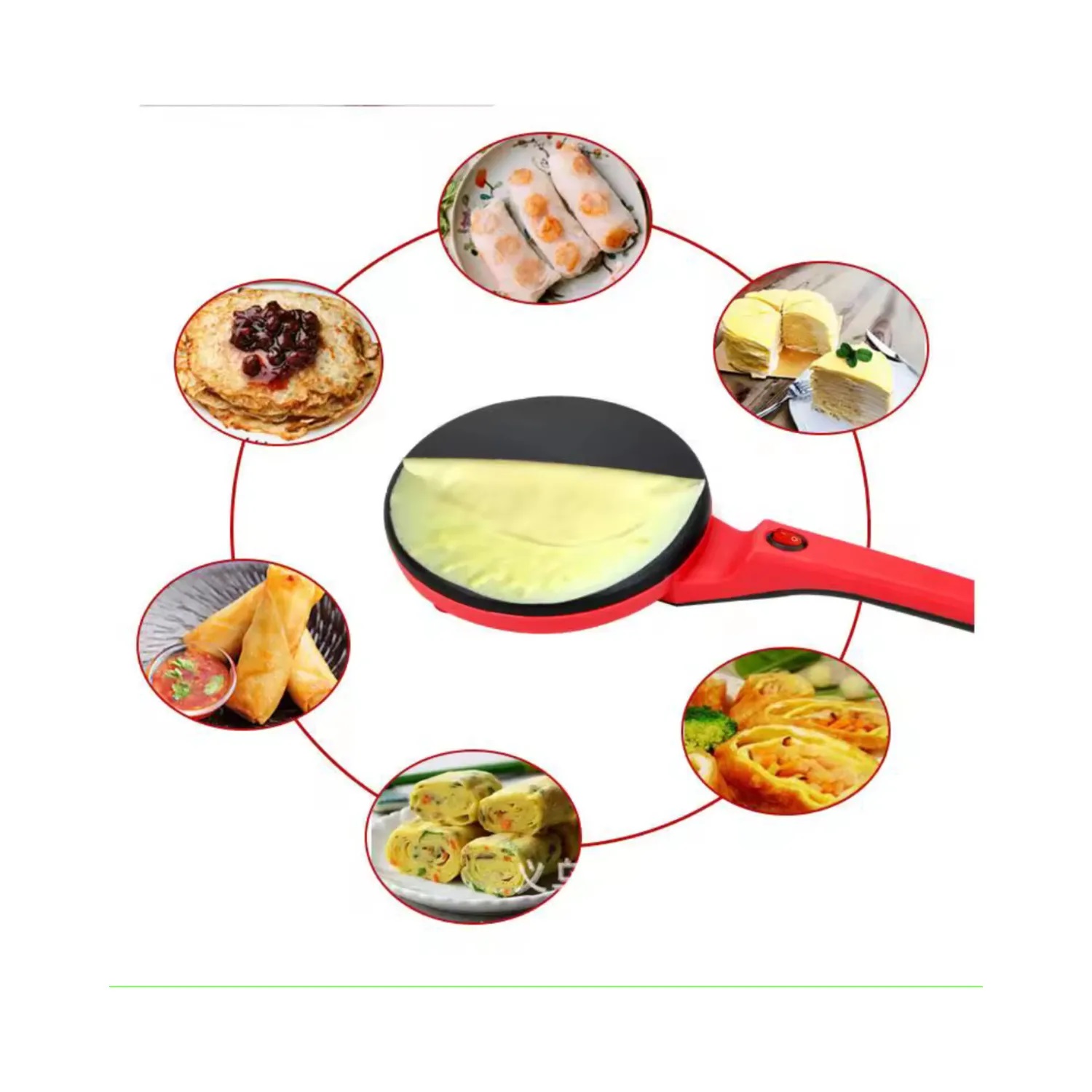 MÁQUINA ELÉCTRICA PARA CREPES Y TORTILLAS - 2