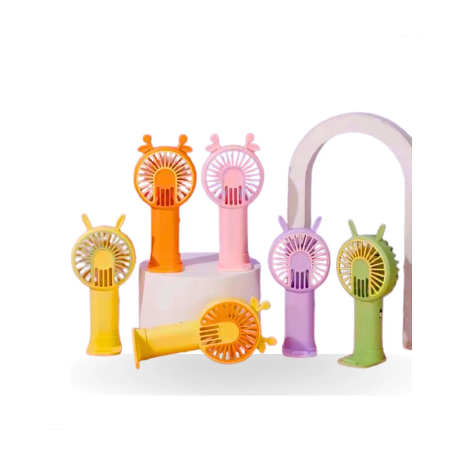 VENTILADOR DE MANO RECARGABLE PORTÁTIL - 2