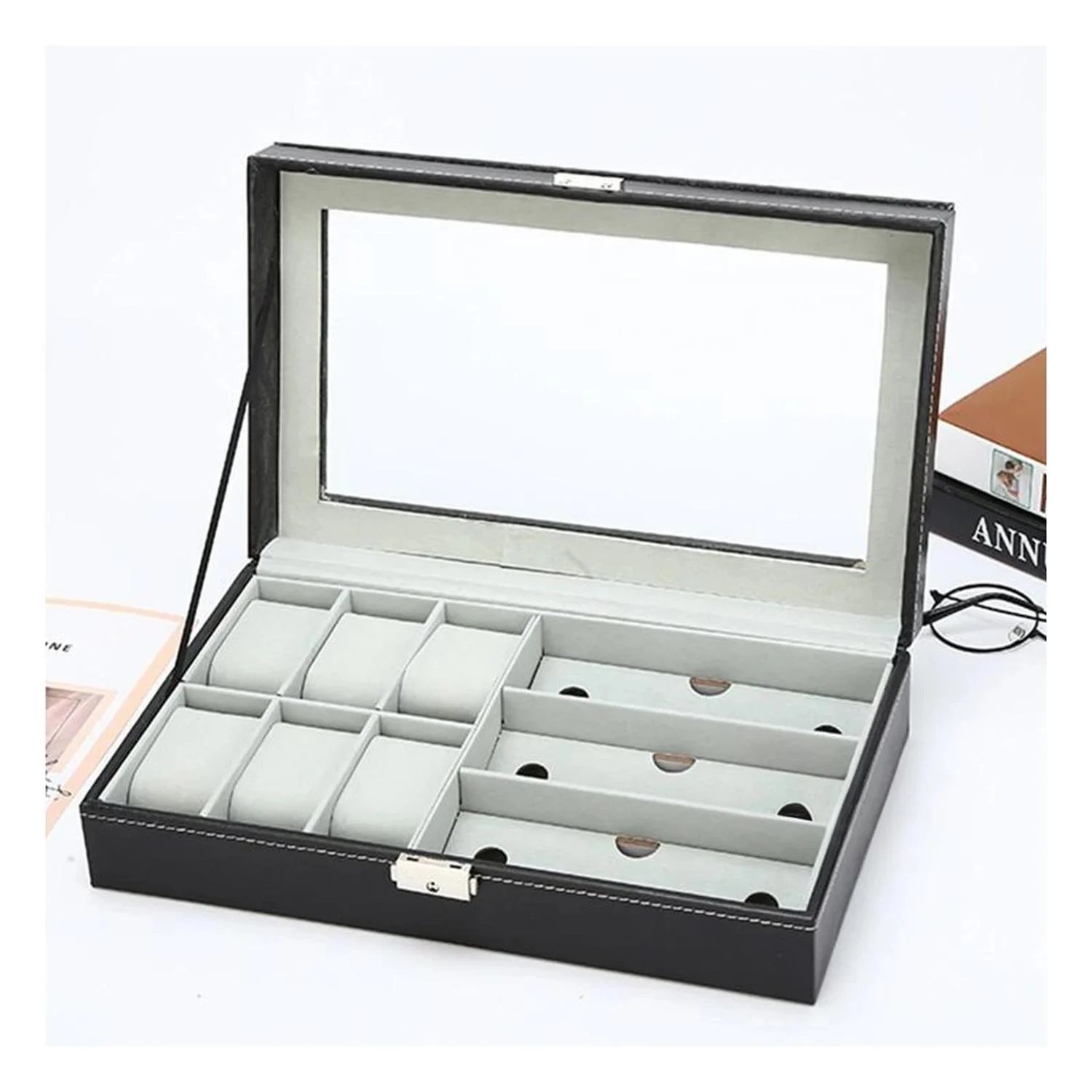 ORGANIZADOR DE RELOJES Y LENTES - 3