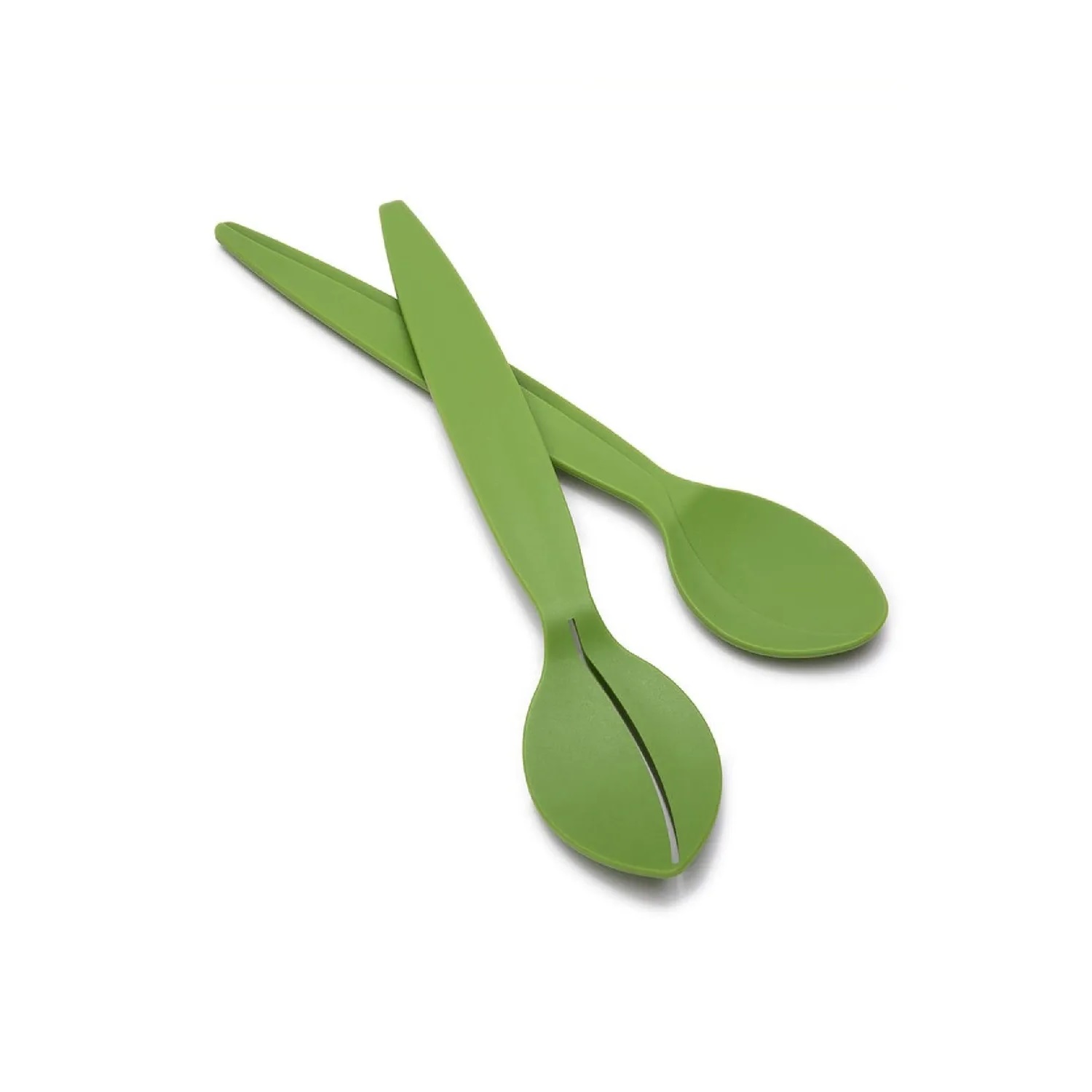 PAR DE EXPRIMIDOR DE CÍTRICOS Y CUCHARA DE ENSALADAS 2 EN 1 - 3
