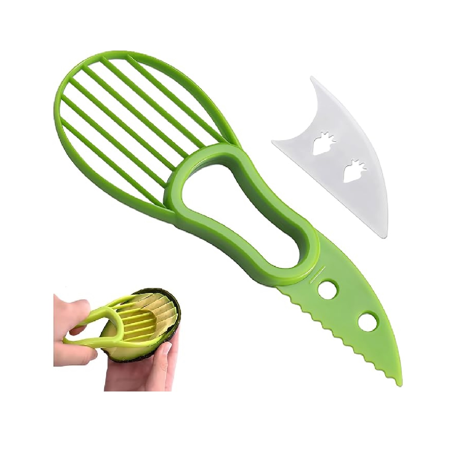 SET DE 2 CORTADOR DE PALTA 2 EN 1 - 1