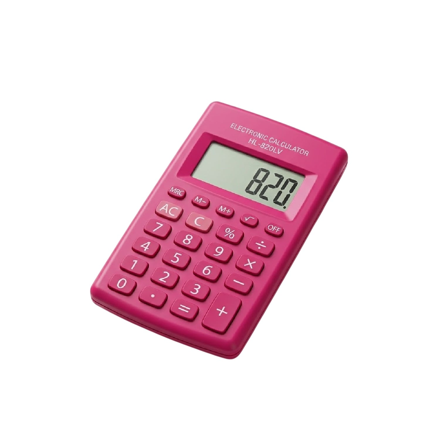CALCULADORA COMPACTA HL-820LV COLOR AZUL - 2