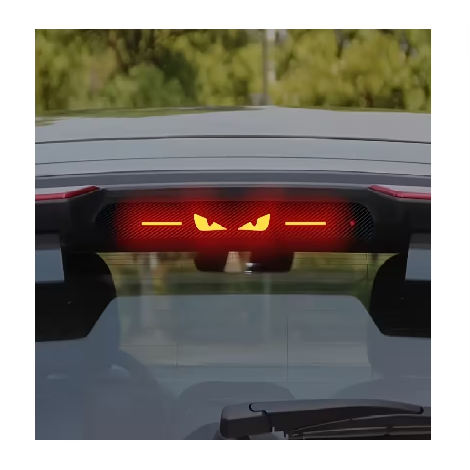 ADHESIVO ELEGANTE PARA LUZ DE FRENO DE AUTO TM - 1